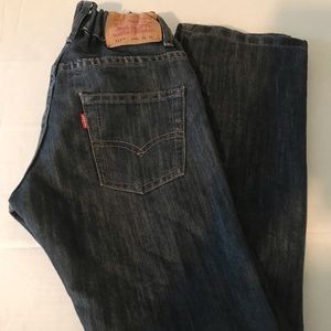 Boys Levi Blue Jeans
